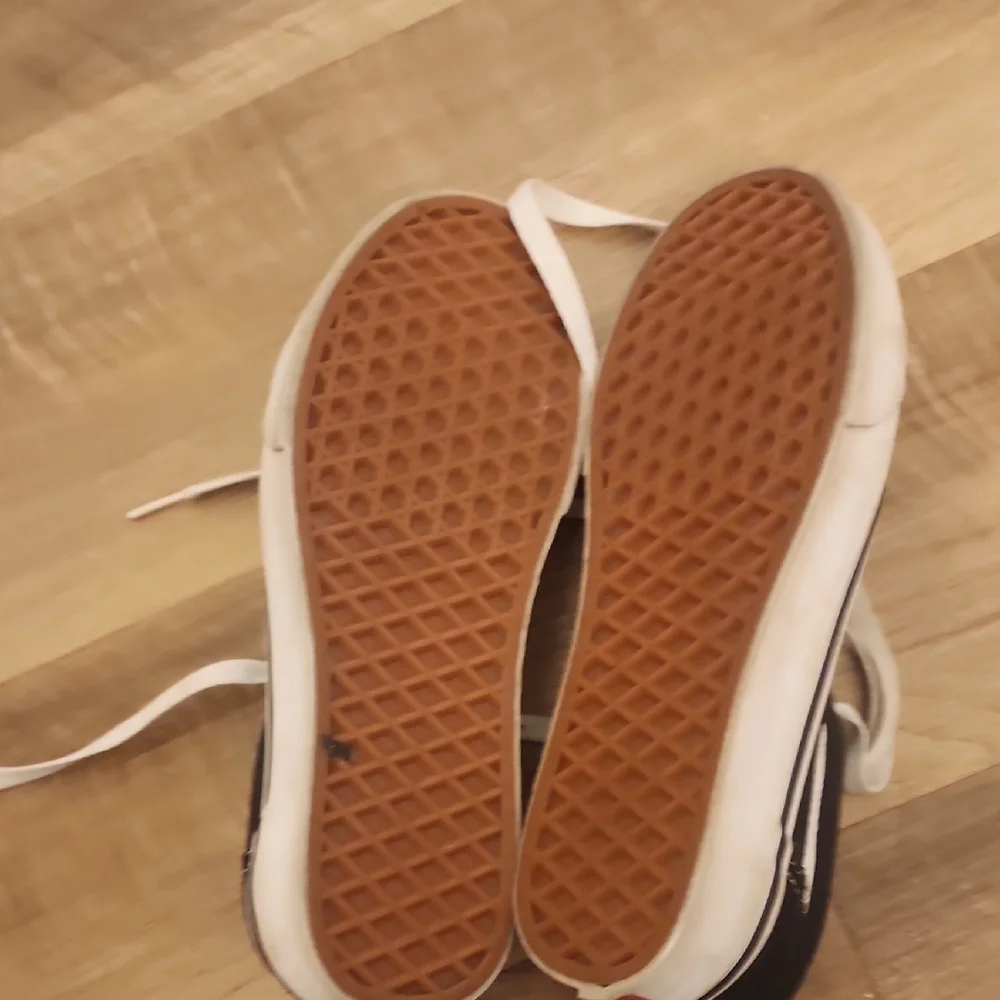 Vans Old Skool Black White Sneakers Classic Side Stripe Skate Shoes - Picture 5 of 7